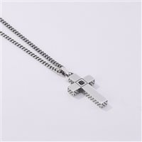 Collana Mabina Uomo COLLANA IN ARGENTO BRUNITO in Argento Zirconia 553386 - 553386